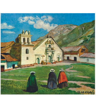 Pintura de José Sabogal - La Santusa